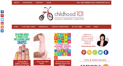 Desktop Screenshot of childhood101.com